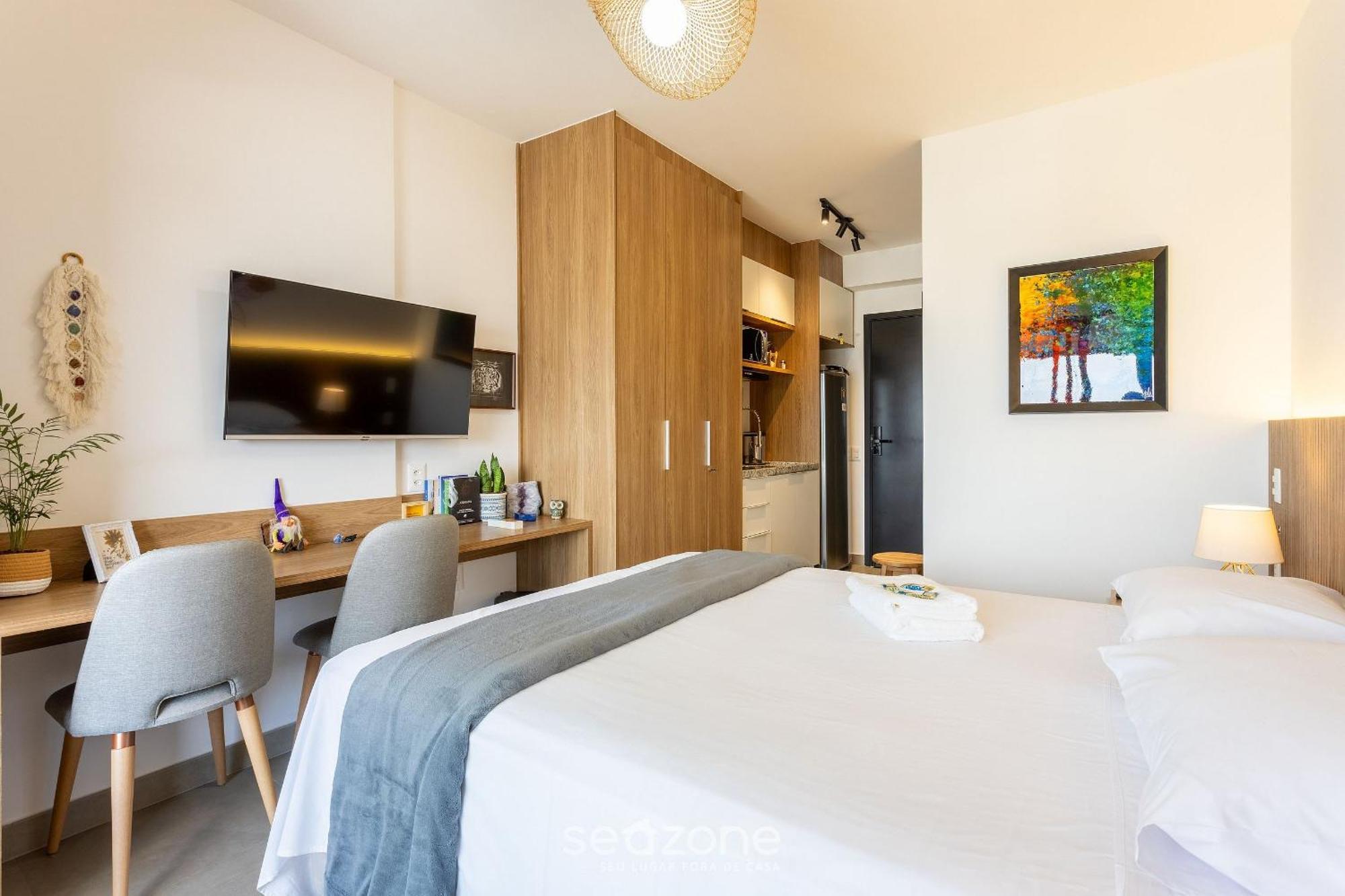 Apartamento Zen C/vista Panoramica De Onj2612 São Paulo